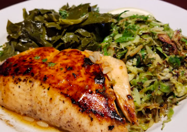 Appalachian Grill signature dishes Slammin' Grouper
Kentucky Bourbon Salmon
Pan Roasted Shrimp & Sea Scallops